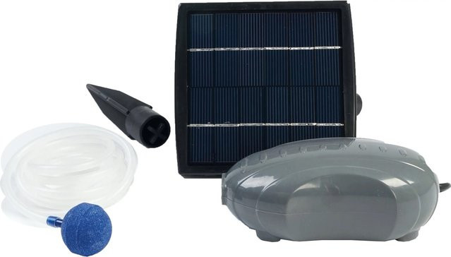 Ubbink Air Solar 100 Solar-Belüftungspumpe für den Outdoor-Teich mit 120 l/h - Bild 1