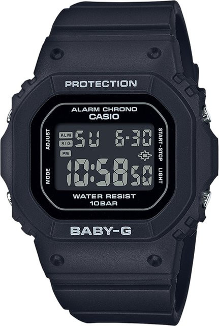 Casio Digitaluhr, Quarz, Kunststoff, Schwarz, 38 mm, Herren - Bild 1
