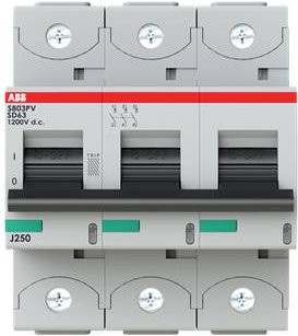 ABB S803PV-SD63 Lasttrennschalter 63A Schwarz Grau - Bild 1
