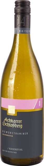 Winzergenossenschaft Achkarren Achkarrer Schlossberg Gewürztraminer Weißwein, 2022, Baden, halbsüß, 0,75 l - Bild 1