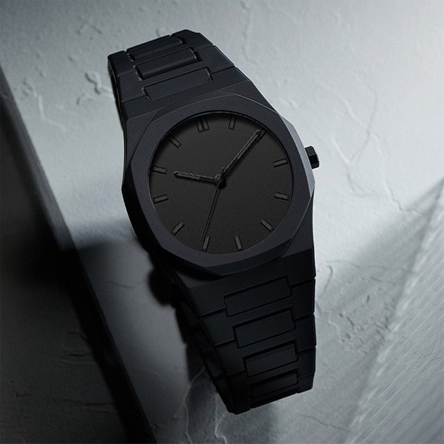 yolako Armbanduhr Quarz, Kunststoff, Schwarz, Herren - Bild 1