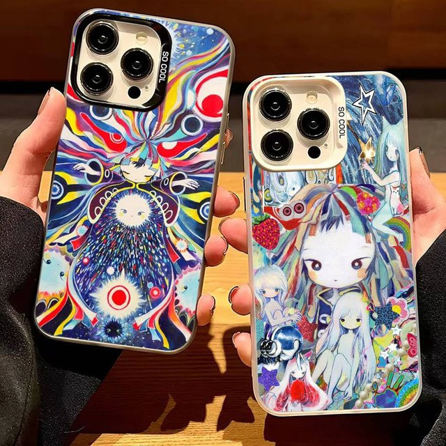 KAwayii K-Kikuo Anime Handyhülle für Apple iPhone 11 12 13 14 15 16 Pro Max Plus in Multicolour - Bild 1