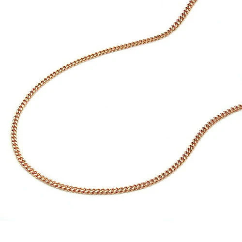 Colfem Panzerkette 585 Roségold, 45 cm, Unisex - Bild 1