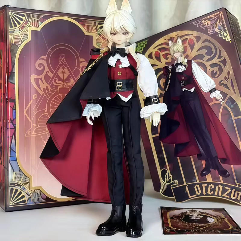 Bandai Jidongshunxi Sizilien Vergangenheit Die Geschichte Serie Fox Mjd Junge mit beweglichen Gelenken, Anime Figur Modell, Einzelfigur - Bild 1