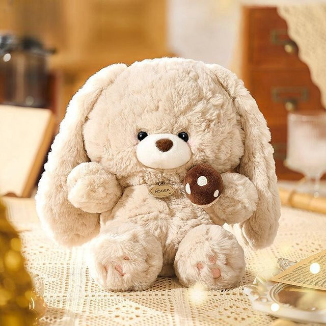 Kidsly Kaninchen Plüschpuppen, braun, ab 14 Jahren - Bild 1