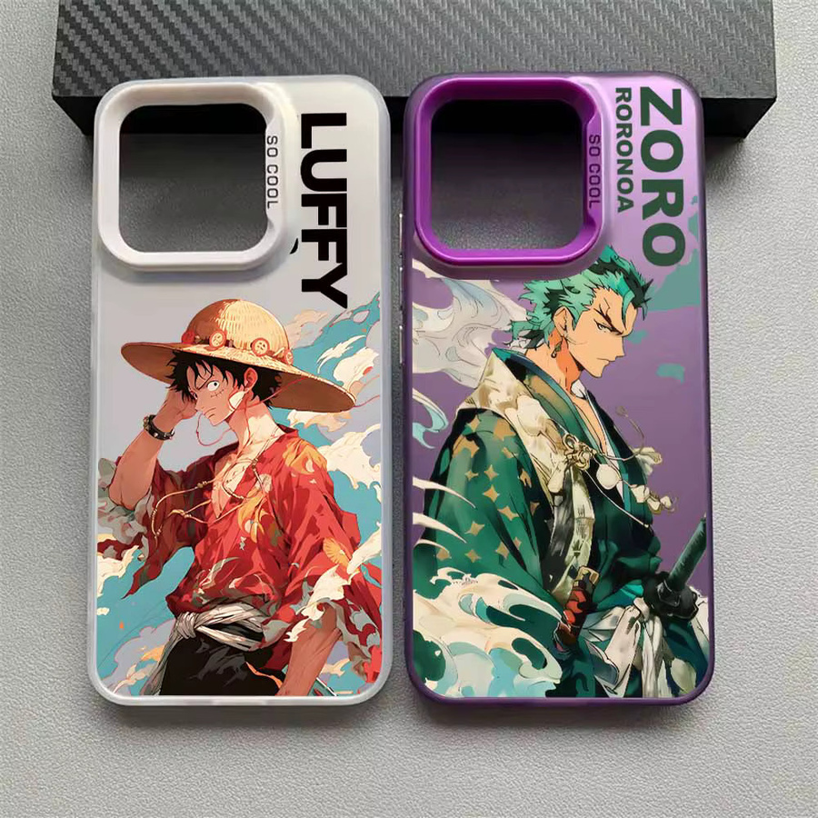 Luffy Zoro Anime Handyhülle für Xiaomi Mi 15T 14T 14 Redmi 15C 15 14C 13C A5 A3 A2 A1 Note 15 14 13 Pro Plus in Mehrfarbig - Bild 1