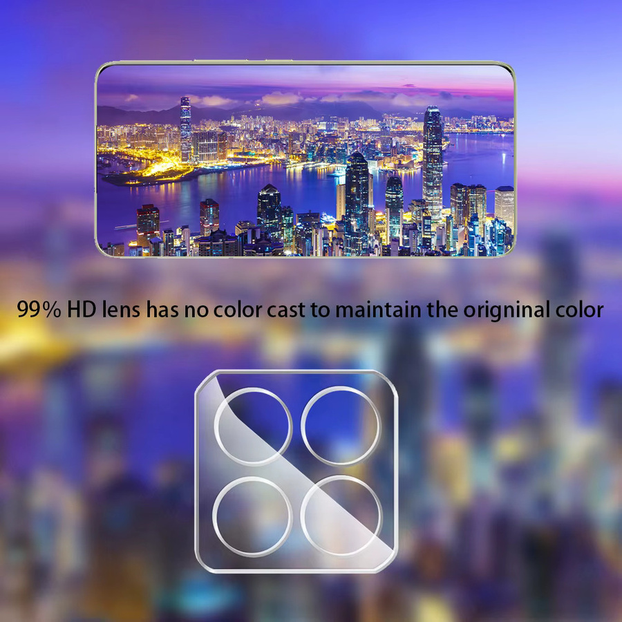 3er-Set Transparentes 3D Kamera-Schutzglas für Xiaomi 14T Pro 5G - Bild 6