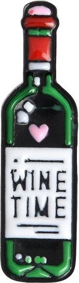 Binchi Outdoor Product Anstecknadel Rotwein Glas Flasche, Damen - Bild 1