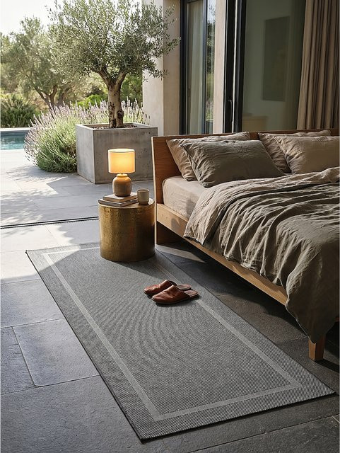 Pflegeleichter Läufer Kadima Design von KADIMA DESIGN in Anthrazit, Breite: 80 cm, Länge: 150 cm - Bild 1