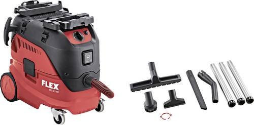 Metabo Nass-/Trockensauger Flex VCE 33L AC-Set 230/CEE in Rot mit 1200W und 33l Fassungsvermögen - Bild 1