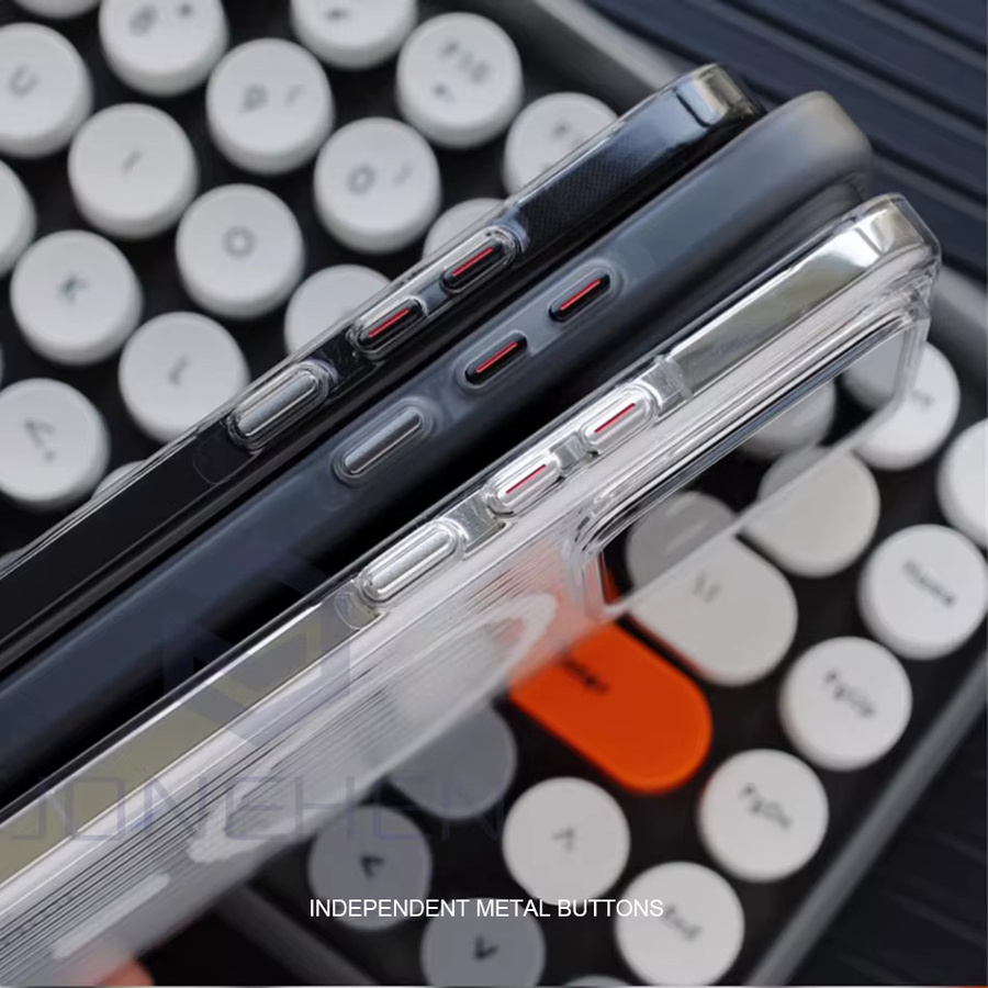 Transparente Magnetische Schutzhülle mit Wellmuster für Xiaomi 13 Pro, 14, 15 Ultra und Redmi K60, K70 mit MagSafe Kompatibilität - Bild 2