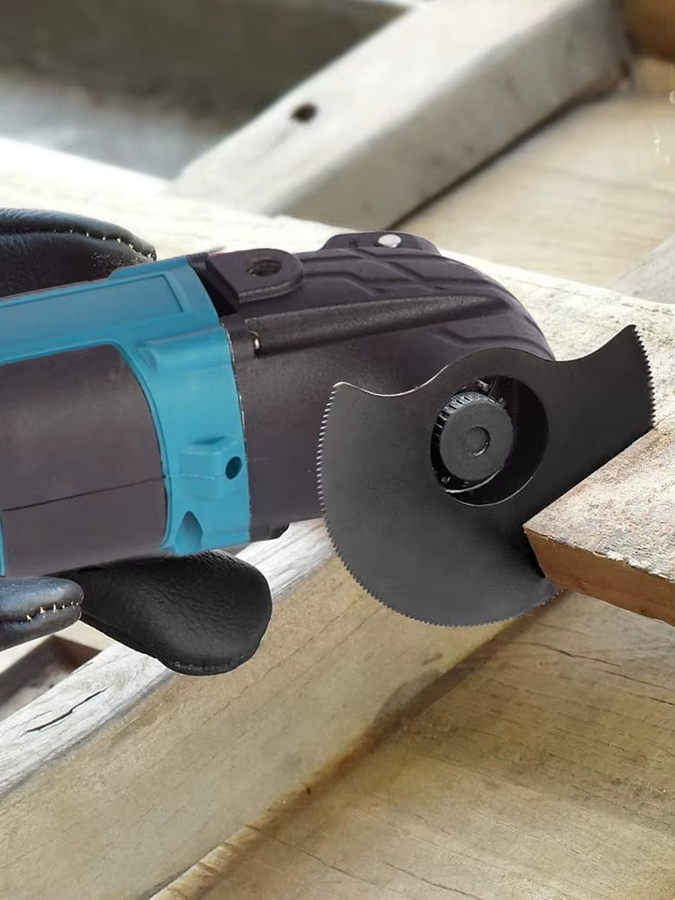 YOFIDRA 600 W kabelloses Multitool Elektro-Oszillier-Säge mit einstellbarem 4 Grad Winkel für Makita LXT Akkus - Bild 7