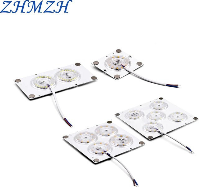 ZHMZH LED-Modul Lichtquelle mit Magnetmontage, 12W, Cool White 6500K, Weiß - Bild 1