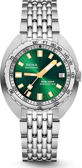 Doxa Armbanduhr, Automatik, Edelstahl, Grün, 39 mm, Unisex - Bild 1
