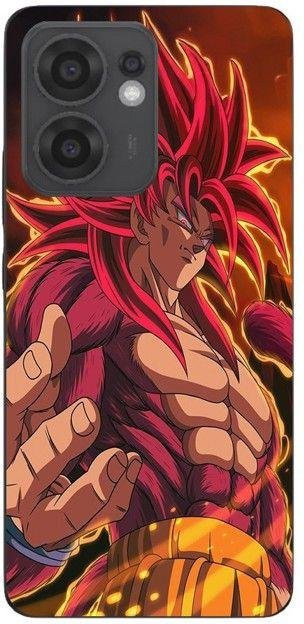 Manicase Handyhülle für Oppo Reno 13F Dragon Ball DAIMA Goku Ultimate SSJ4 in Schwarz und Multicolour - Bild 1