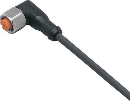 ifm electronic Anschlussleitung EVM009 mit Buchse, gewinkelt, 5-polig, schwarz, 10 m - Bild 1