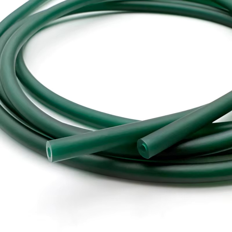 Hochelastischer Naturlatex-Gummischlauch in Grün für DIY-Schleuderkatapulte mit Innendurchmesser 1,6 mm - Bild 5