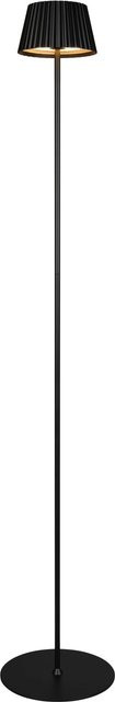 Reality LED-Stehleuchte Suarez Schwarz Matt dimmbar mit Akku und Touch-Funktion Ø 13,5 cm - Bild 1