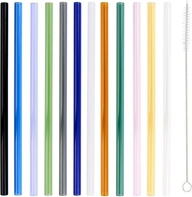 Alpina Trinkhalme aus Glas in Multicolor - Bild 1