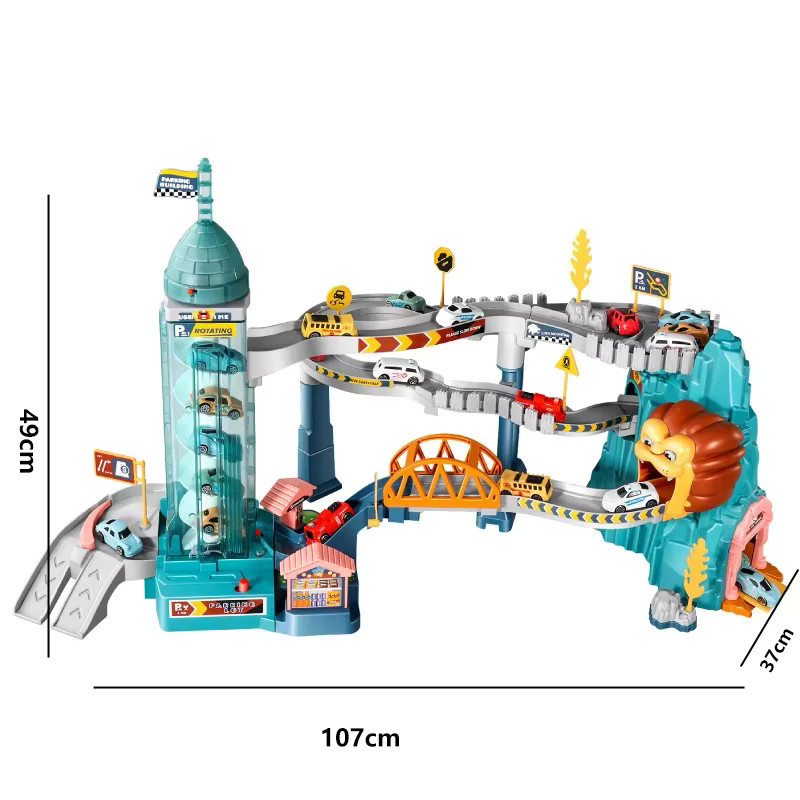 Hot Wheels Autoschiene mit Löwenmotiv, Rennwagen, ab 4 Jahren - Bild 4