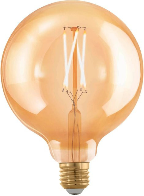 Eglo LED Leuchtmittel E27 Globeform in Gold, 4 W, Warmweiß, 300 lm, dimmbar - Bild 1