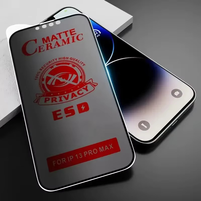 5er Pack Keramik-Displayschutzfolie für Apple iPhone als Anti-Spy Privatsphäre-Folie in Transparent oder Matt - Bild 6