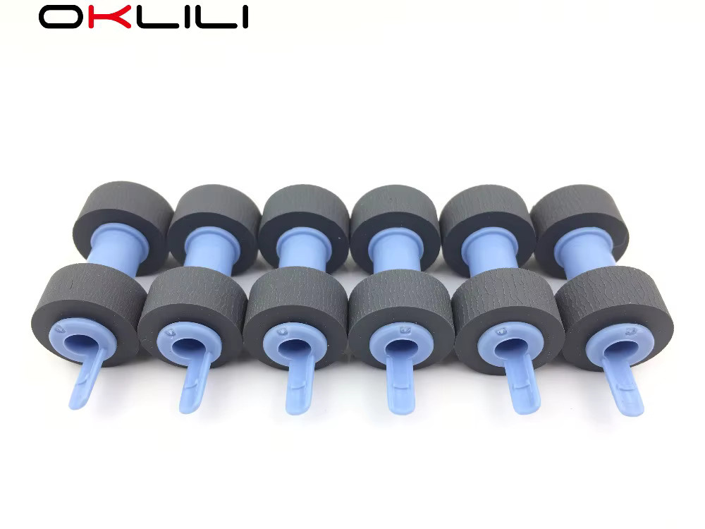 6er-Set X JAPAN RG399 Pickup Roller für Dell Drucker Dell 3110cn 3115cn 3130cn 5130cdn C2660dn C2665dnf C3760dn C3760n C3765dnf in Grau - Bild 2