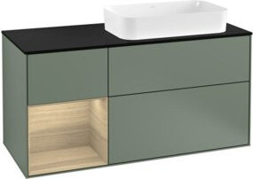 V&B Waschtischunterschrank Finion in Lackoptik, Breite: 120 cm, Tiefe: 50,1 cm, Höhe: 50,1 cm - Bild 1