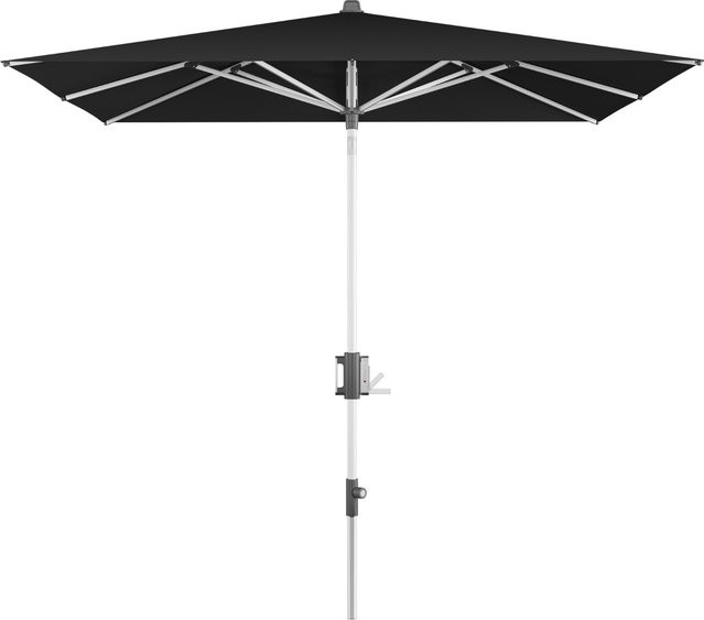 Knirps Sonnenschirm Apoll Mittelmastschirm in Schwarz aus Polyester und Aluminium, B/T: 240 x 240 cm - Bild 1