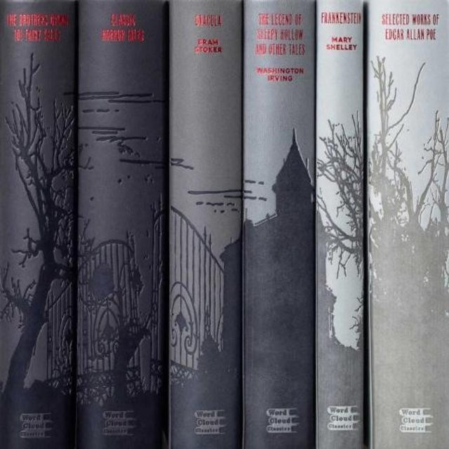 Word Cloud Klassiker Horror-Sammlung, Canterbury Classics, Taschenbuch - Bild 1