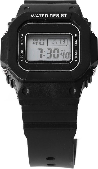 Neoglint Smart Sportuhr für Herren und Damen in Schwarz mit LED-Hintergrundbeleuchtung und Wasserdichtigkeit - Bild 1