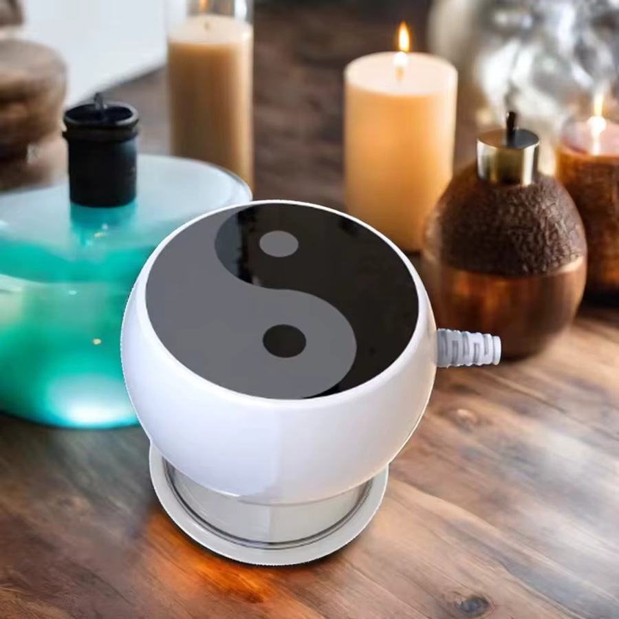vilnason Guasha Massagegerät mit LCD Display, weiß, Unisex - Bild 3