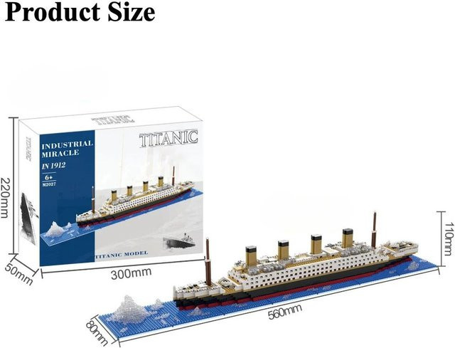 Linyi toy Titanic Bootsbaukasten ab 14 Jahren - Bild 1