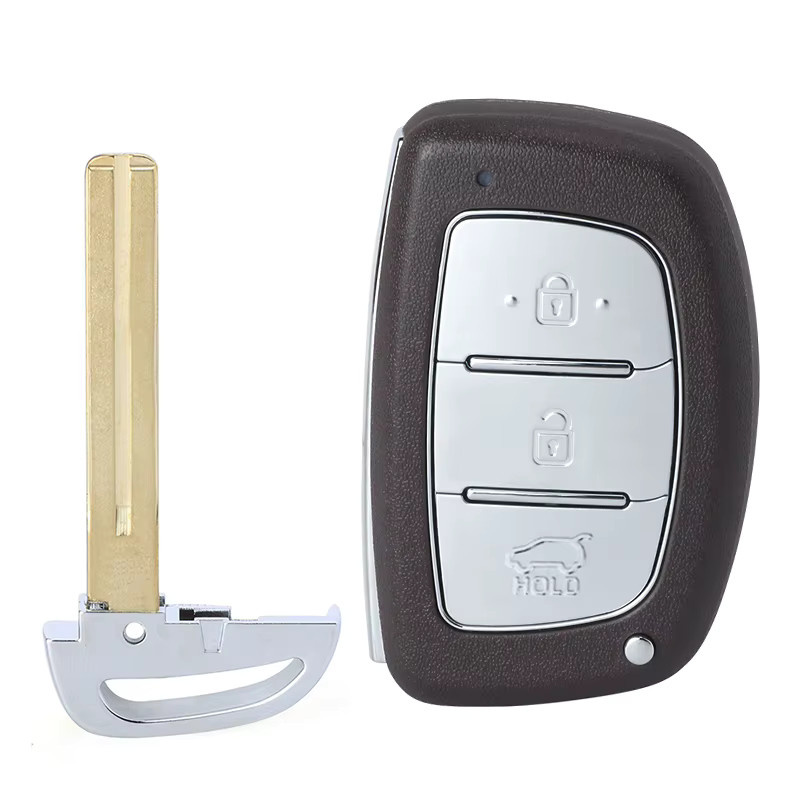 KEYECU Smart Keyless Fernbedienungsschlüssel mit 433MHz ID46 Chip für Hyundai Verna Elantra IX35 in Schwarz - Bild 3