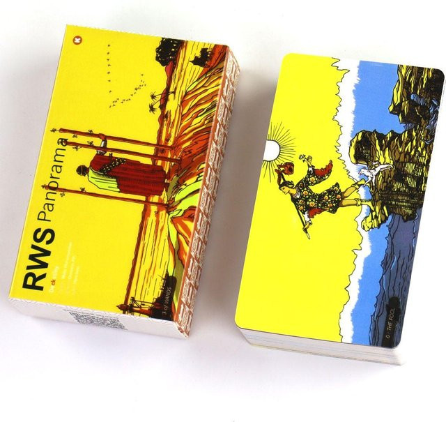 Rws Panorama Rider Waite Tarotkarten Deck Set, Partyspiel, ab 14 Jahren - Bild 1