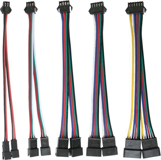 LED Streifen Splitter Kabel JST SM Stecker 1 auf 2 Buchse für WS2811 WS2812 SK6812 RGB/RGBW in Multicolour - Bild 1