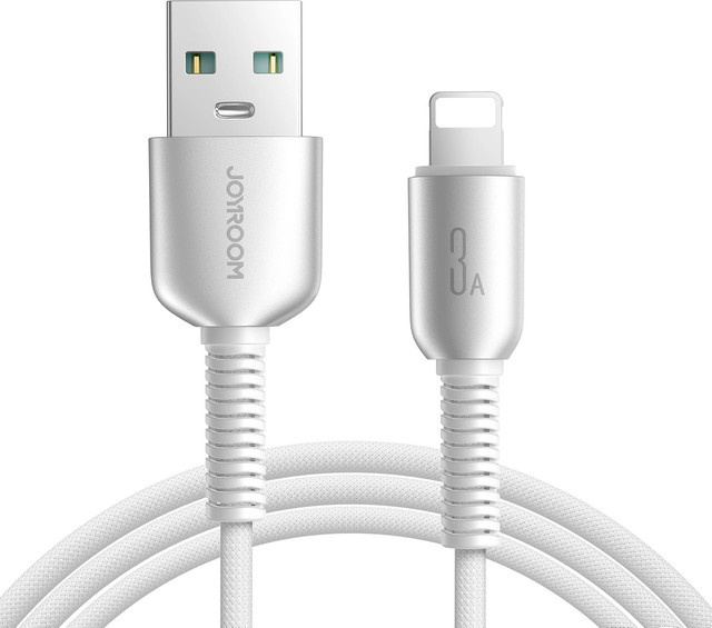 Joyroom Daten- und Ladekabel USB-A auf Lightning S-A51, 18W, Grau, 1,2m - Bild 1