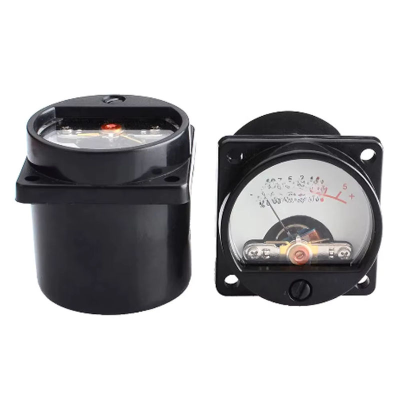 APWIKOGER 500UA Panel VU Meter mit warmem Backlight für Audio Level Recording in Schwarz - Bild 6