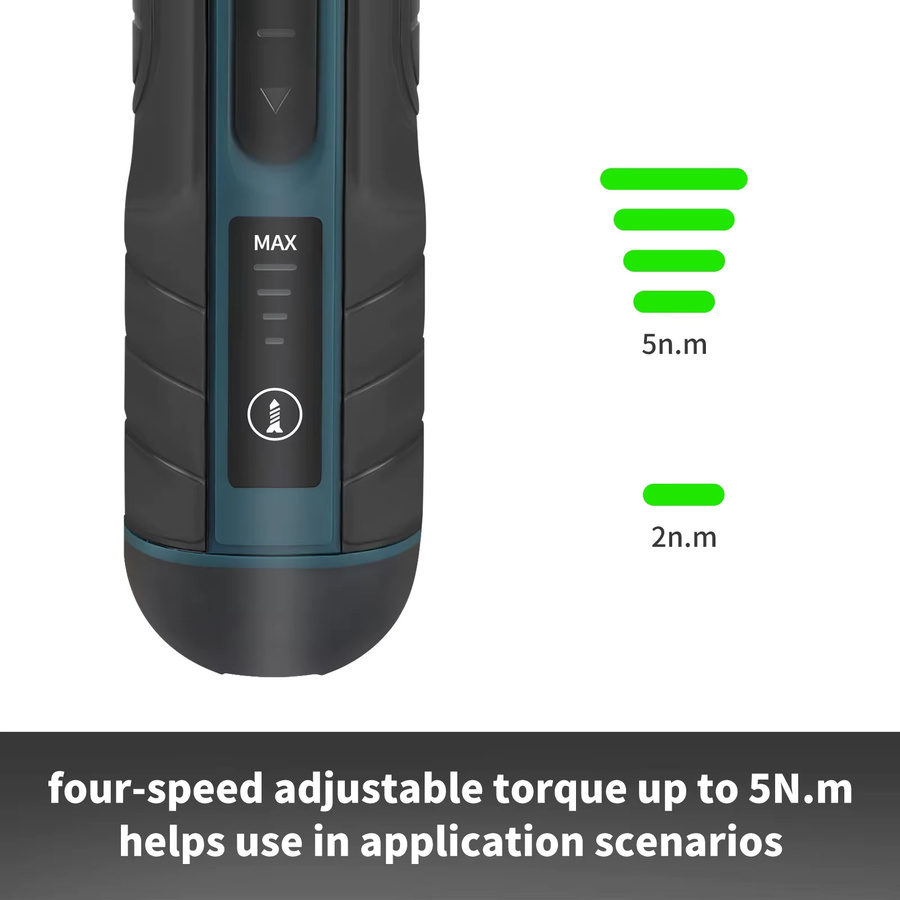 Makita Tragbarer Akku-Bohrschrauber mit drehmomentregulierbarer Funktion und 1300mAh Akku - Bild 6