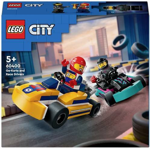 LEGO City Go-Karts mit Rennfahrern Konstruktionsspielzeug - Bild 1
