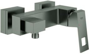 Grohe Eurocube Brause-Einhebelmischer für die Wandmontage in Anthrazit Grau gebürstet - Bild 1