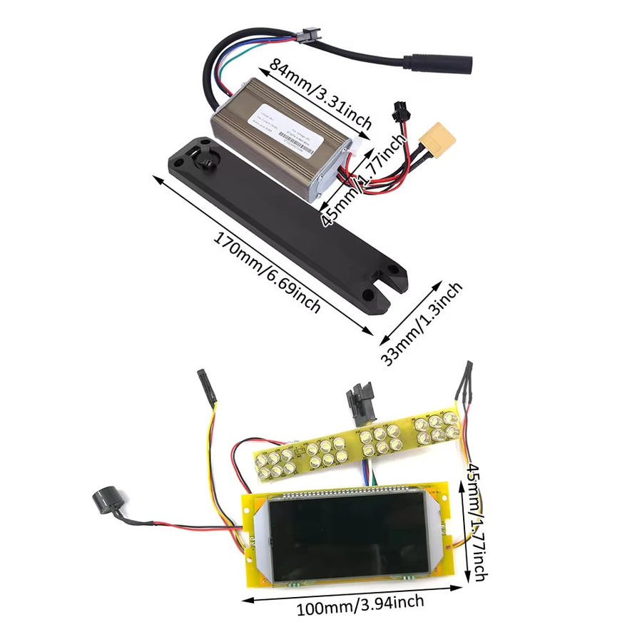 Kugoo Ersatzteil-Set mit Display-Bildschirm und 36V Motherboard Controller für Elektrische Roller und Skateboard S1 S2 S3 - Bild 3