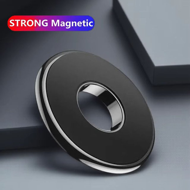 SEamopar Universeller magnetischer Handyhalter für das Auto in Silber, Magnet-Handyhalterung für das Armaturenbrett und GPS-Navigationsständer für iPhone und Samsung - Bild 1
