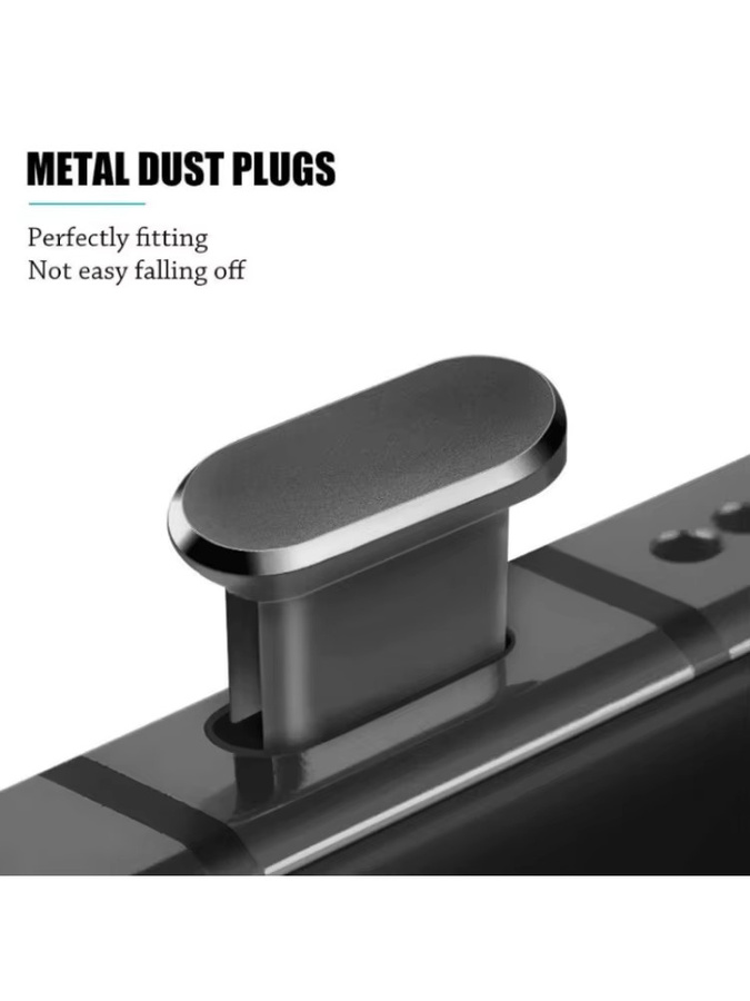 Samsung USB-C Staubstecker und Ladeanschluss-Schutzkappen in Schwarz für Typ-C Geräte wie Samsung Galaxy S20 und Note 20 - Bild 6