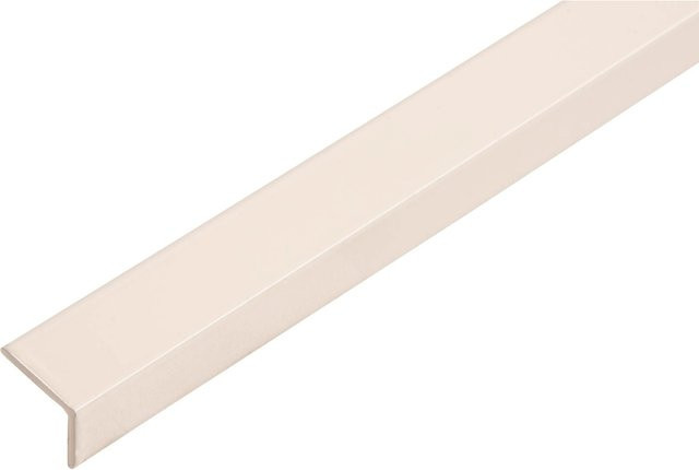 GAH Alberts Winkelprofil ungleichschenklig Aluminium weiß B/H: 19 x 22,8 mm, Länge: 2.000 mm - Bild 1