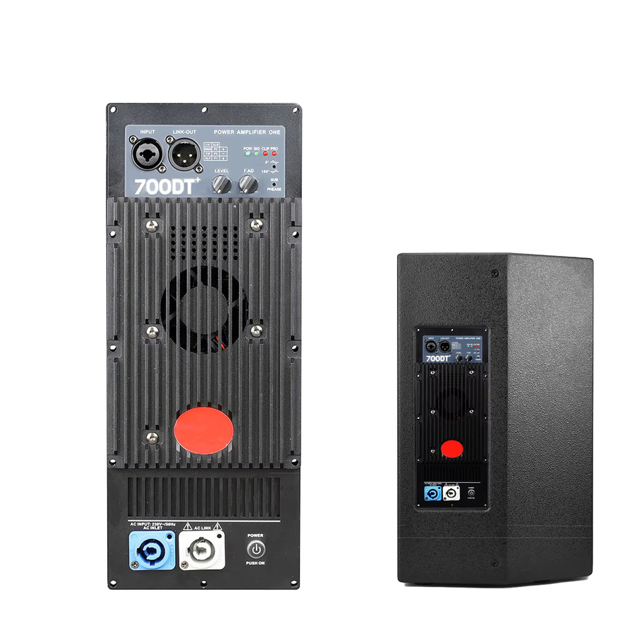 ShennDare 2500DT Professionelles Aktivlautsprecher-Verstärkermodul Klasse D in Schwarz mit 1500W bei 8 Ohm und 2500W bei 4 Ohm - Bild 2