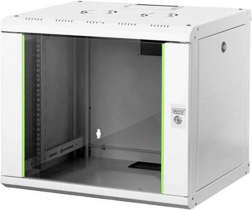 Digitus DN-19 09-U 19 Zoll Wandgehäuse, 9 HE, B: 600 cm, H: 509 cm, T: 450 cm, Lichtgrau (RAL 7035) - Bild 1