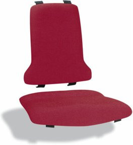 Bimos Polstergarnitur Sintec aus Stoff Duotec in Rot - Bild 1