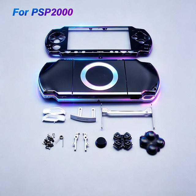 EOENKK Ersatzgehäuse für PSP2000 in Pink als DIY-Reparaturkit für deine Konsole - Bild 1