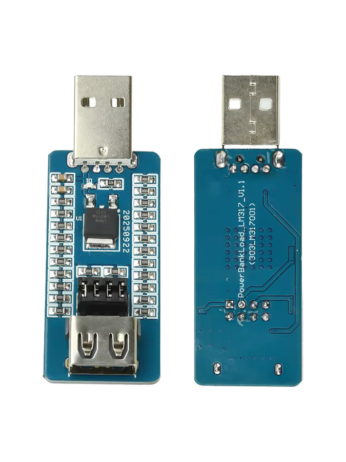 diymore USB A Power Bank Anti-Shutdown-Modul mit einstellbarem Ausgangsstrom in Blau - Bild 2